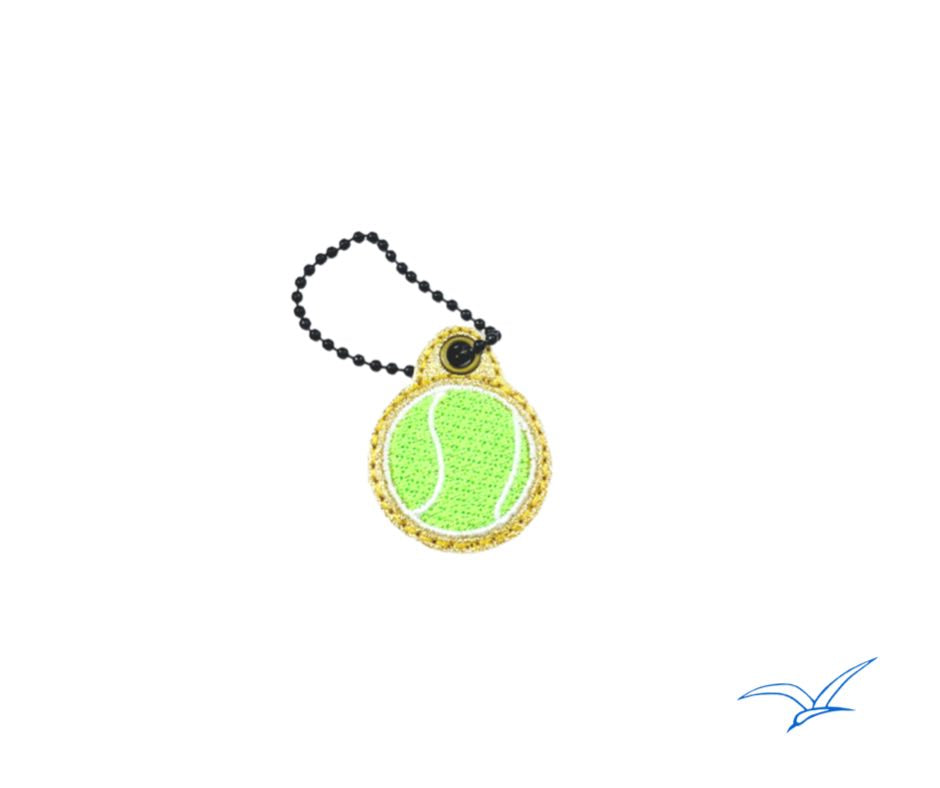 Tennis Ball Zipper Pulls Crashing Waves Designs