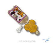 Mouse Waffle Applique 1oz Sanitizer Holder