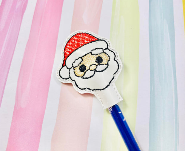 Santa Pencil Topper