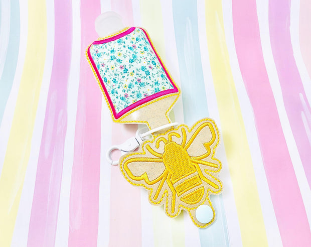 B Bee 2oz Applique Sanitizer Holder