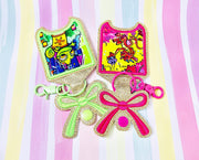 Bow 2oz Applique Sanitizer Holder