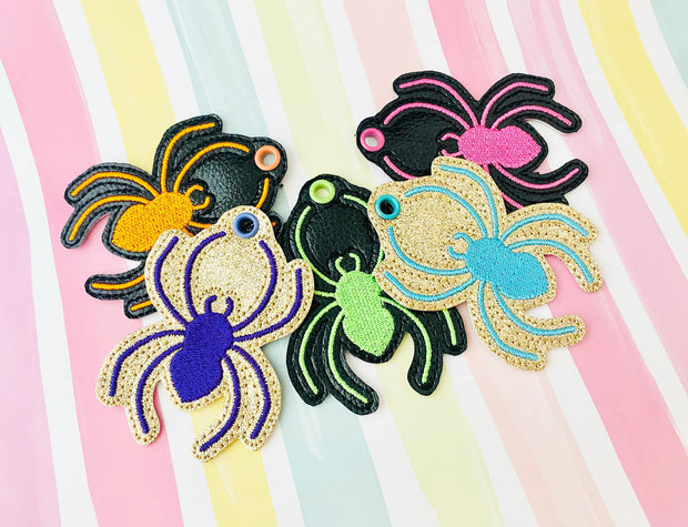 Spider Snap Tab and Eyelet Zipper Pull Set