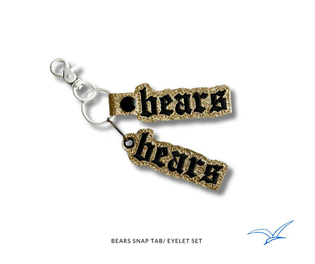 Bears Goth Snap Tab and Eyelet Set- Read Description