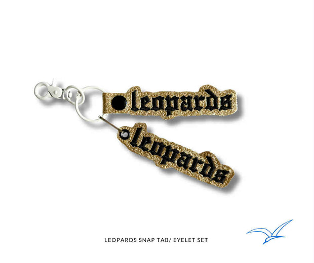 Leopards Goth Snap Tab and Eyelet Set- Read Description