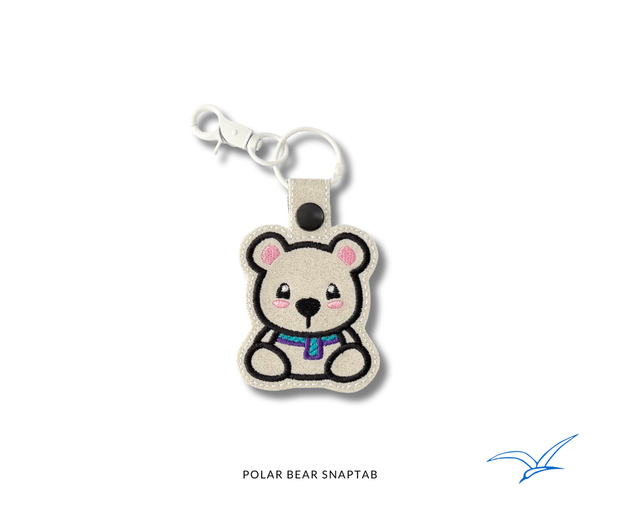 Polar Bear Snap Tab