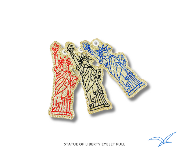 Statue of Liberty Eyelet Pulls