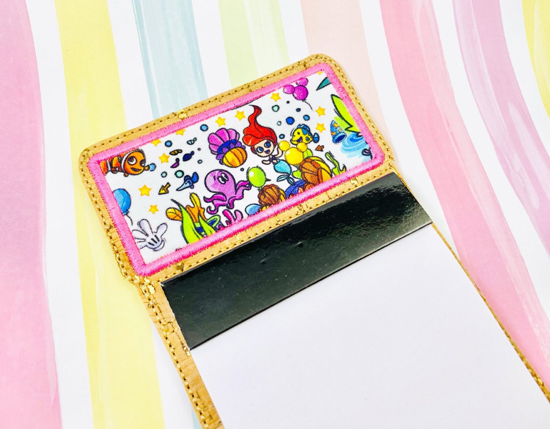 Retangle Note Pad Rectangle Note Pad Holder- 5x7 or larger hoops – Crashing Waves Designs