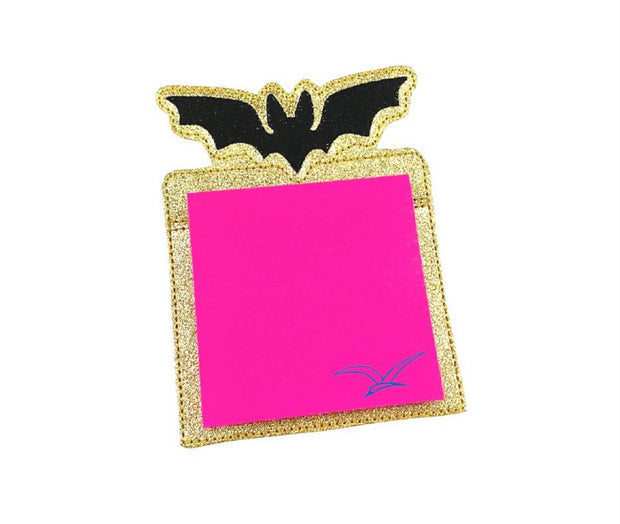 Bat Fill Post It Holder- 5x7 or larger hoops