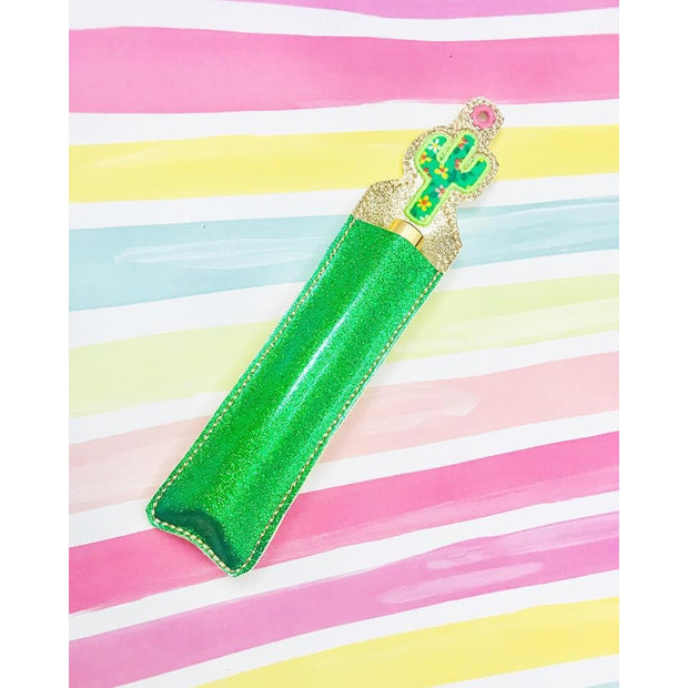 Cactus Tall Lipstick Holder, 5x7 or larger hoop