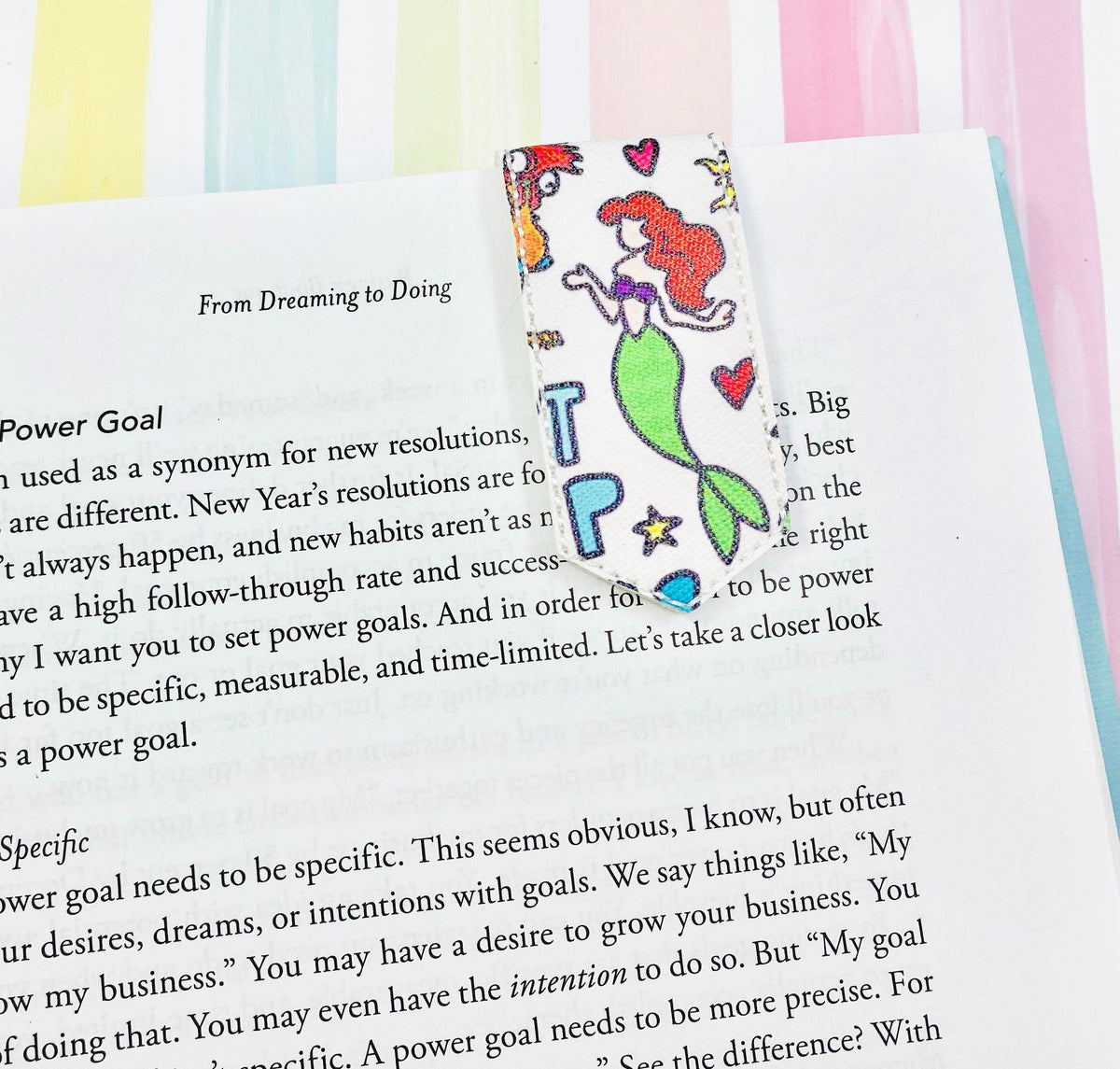 Magnetic Fold Over Bookmark 6 – Crashing Waves Designs