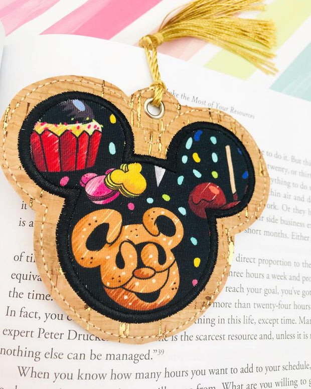 Mouse Applique Bookmark Ornament