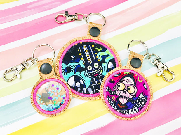 Applique Circle Snap Tab Set – Crashing Waves Designs