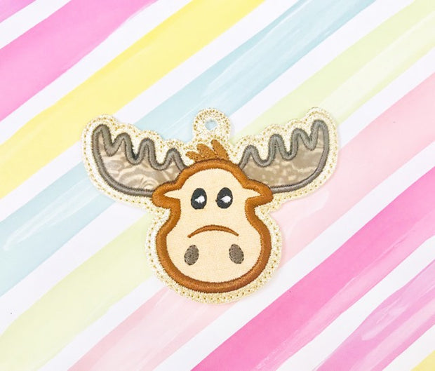 Moose Applique Ornament