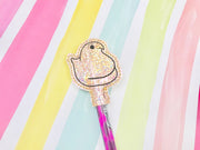 Chick P Snap Tab and Pencil Topper