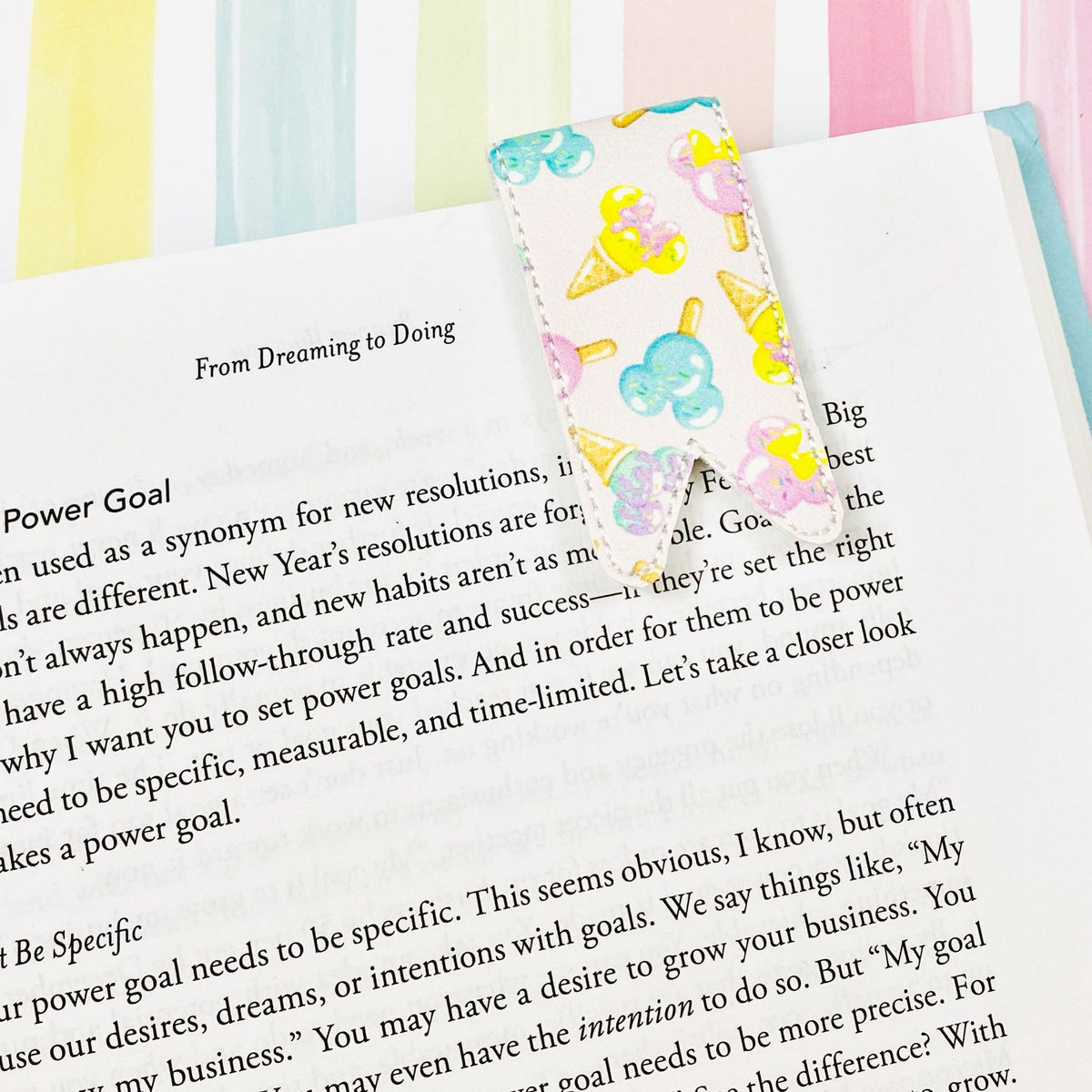 Magnetic Fold Over Bookmark 2 – Crashing Waves Designs