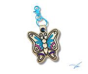 Colorful Butterfly Snap Tab