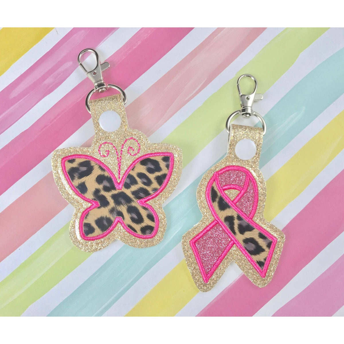 Ribbon Applique Snap Tab Set – Crashing Waves Designs