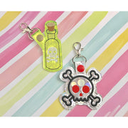 Poison Halloween Snap Tab Set